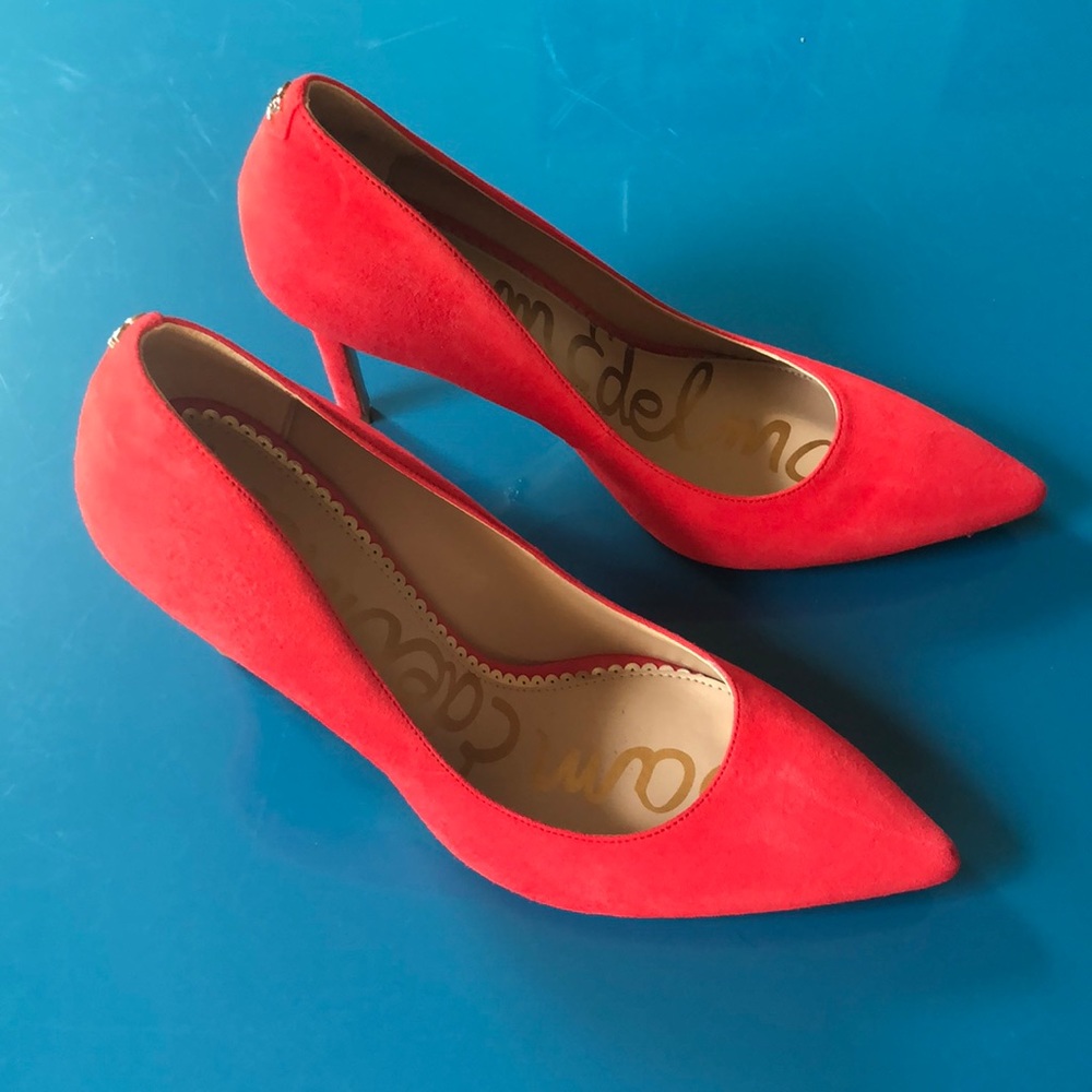 NWOT Sam Edelman High Heels in Coral